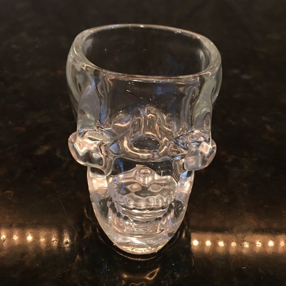🎃- SKULL EXTRA Large Bad A** Shot Glass!!